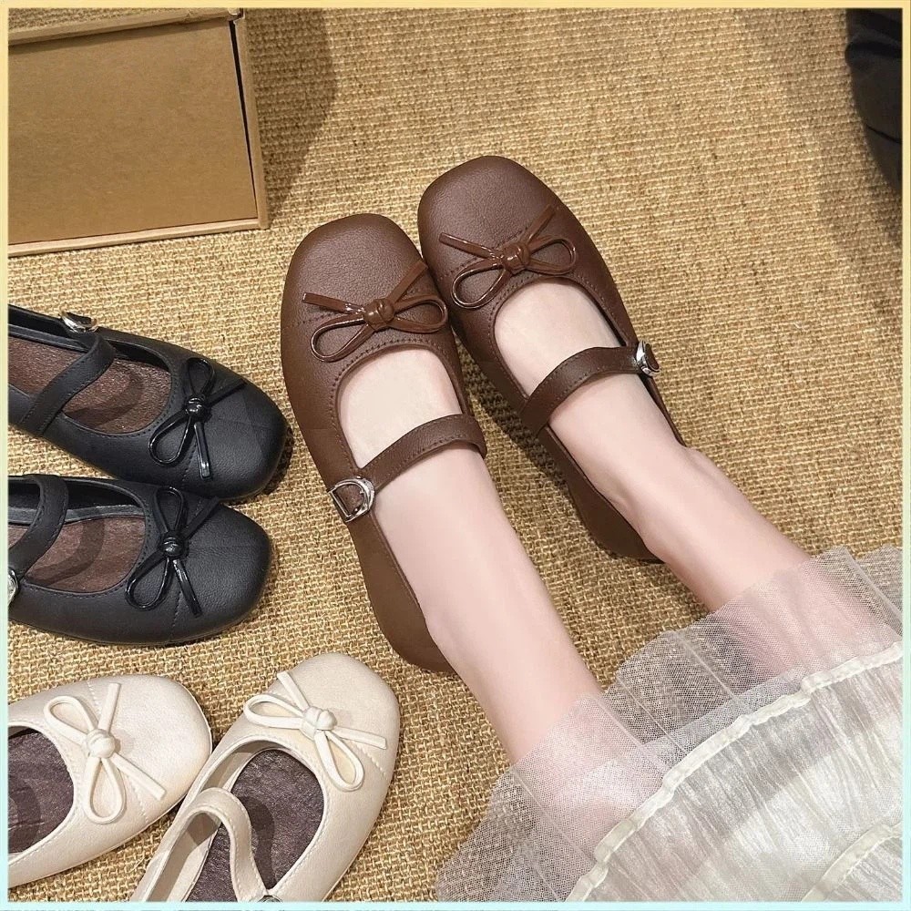 Womens Heels - 여성용 진주 리본 샌들, 미끄럼 방지