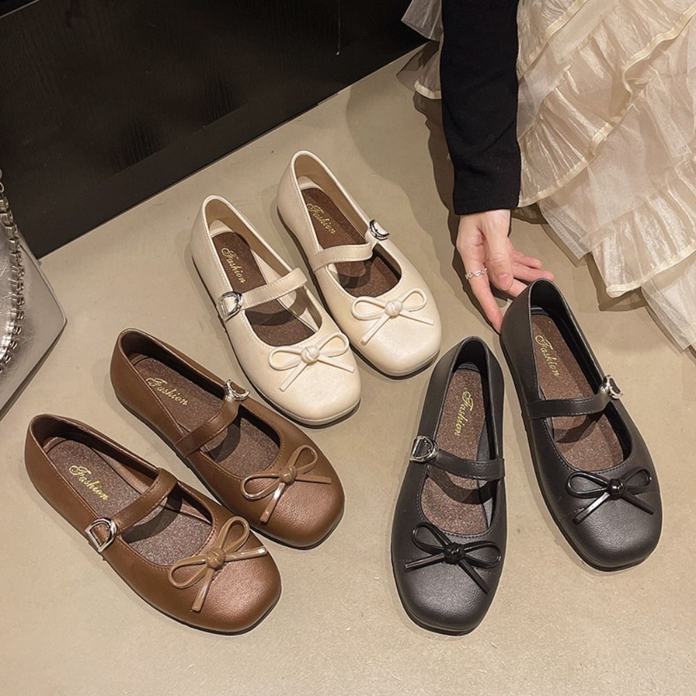 여성용 진주 리본 샌들, 미끄럼 방지 편안한 낮은 굽  - Womens Heels 리뷰 및 가격