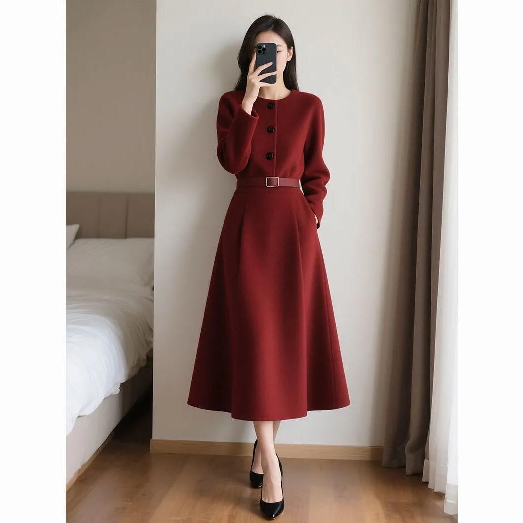 2026년 가을, 여성용 레드 레트로 스타일의 고급스러 - Women'S Red Formal Wear 리뷰 및 가격